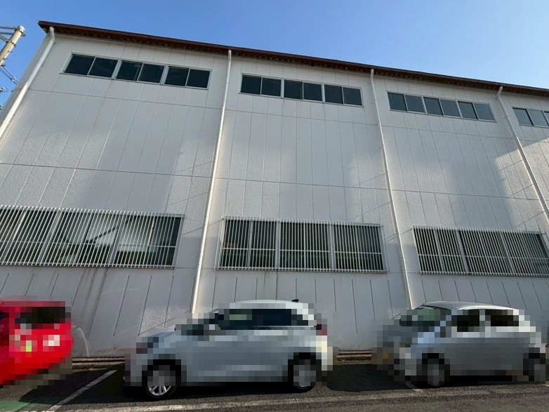 北面塗装工事