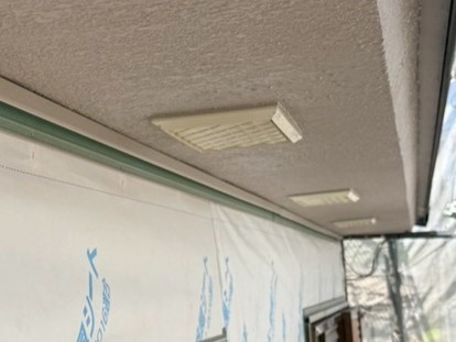 換気口取り付け工事