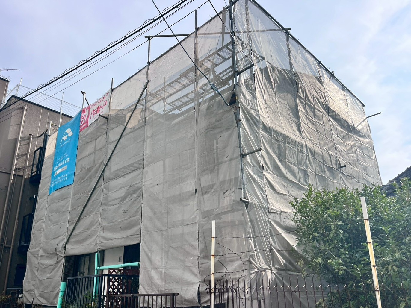 足場工事