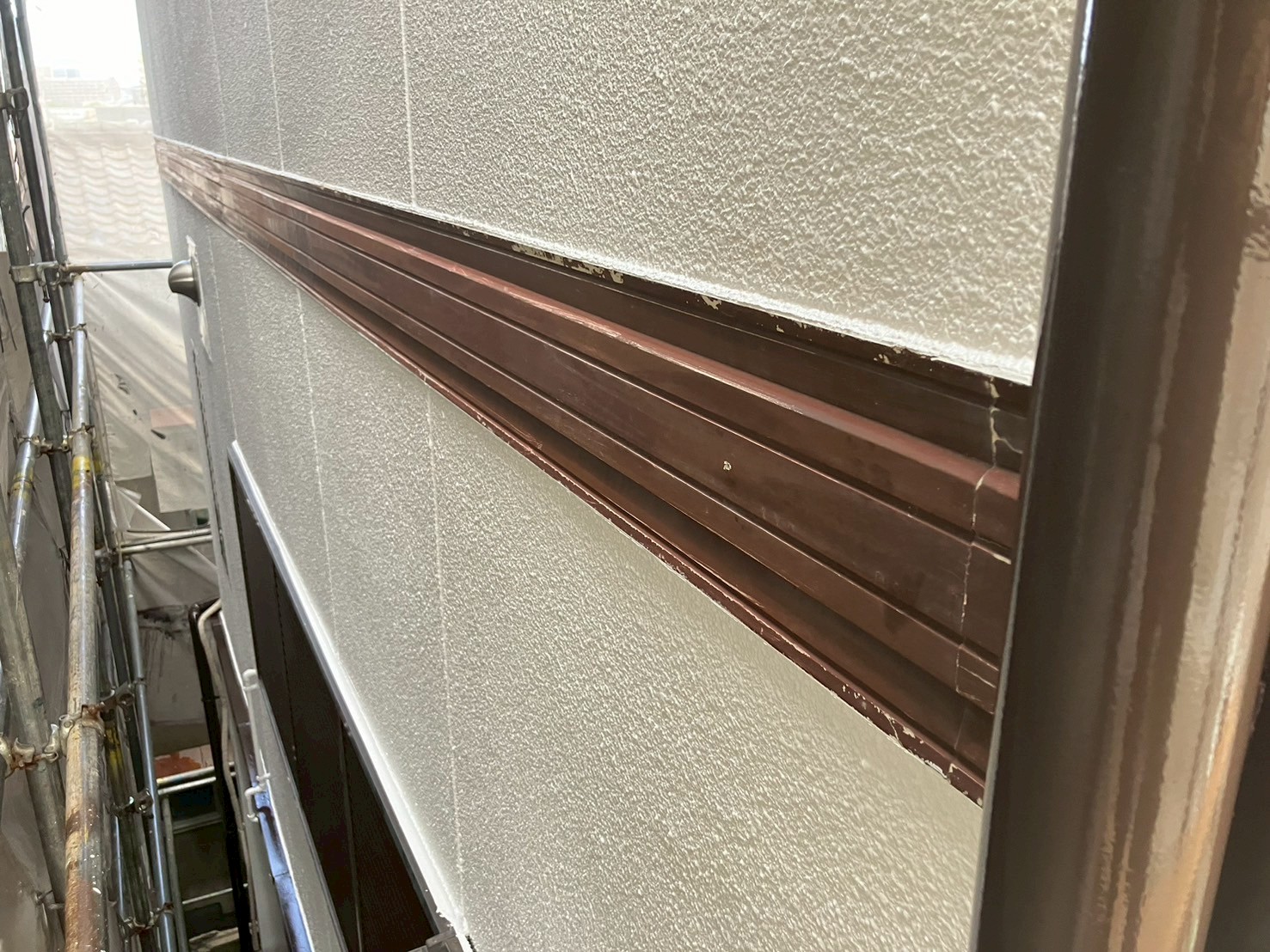 幕板板金カバー工事