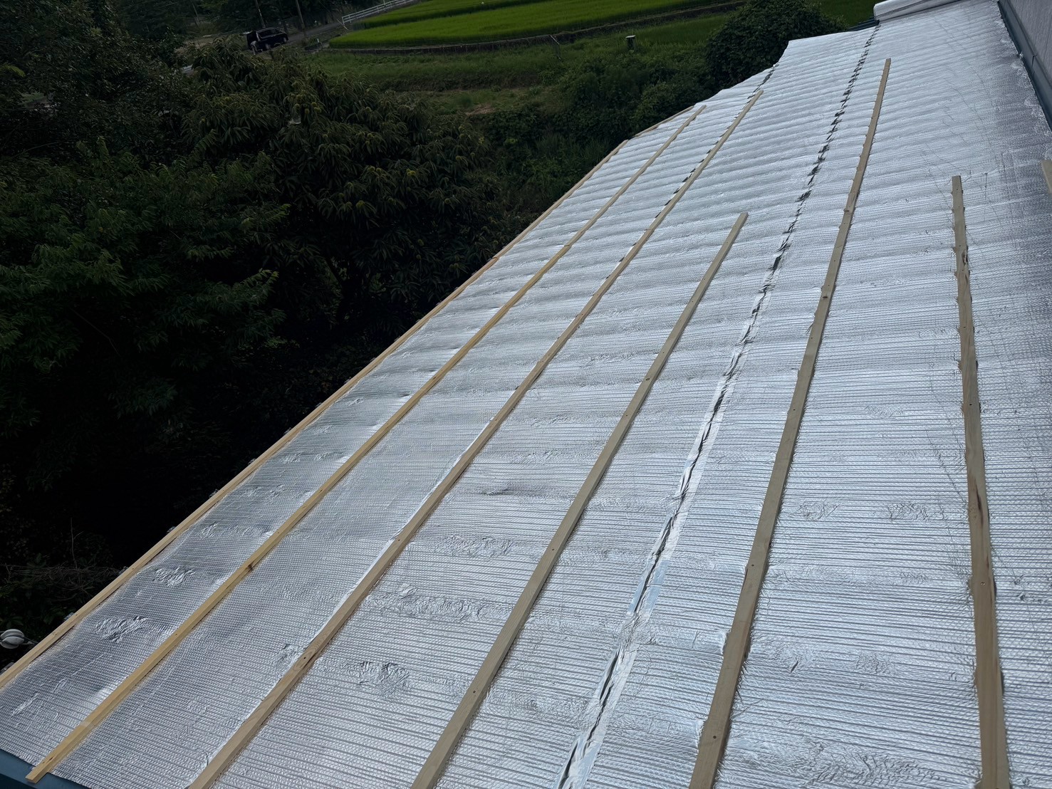 屋根遮熱工事