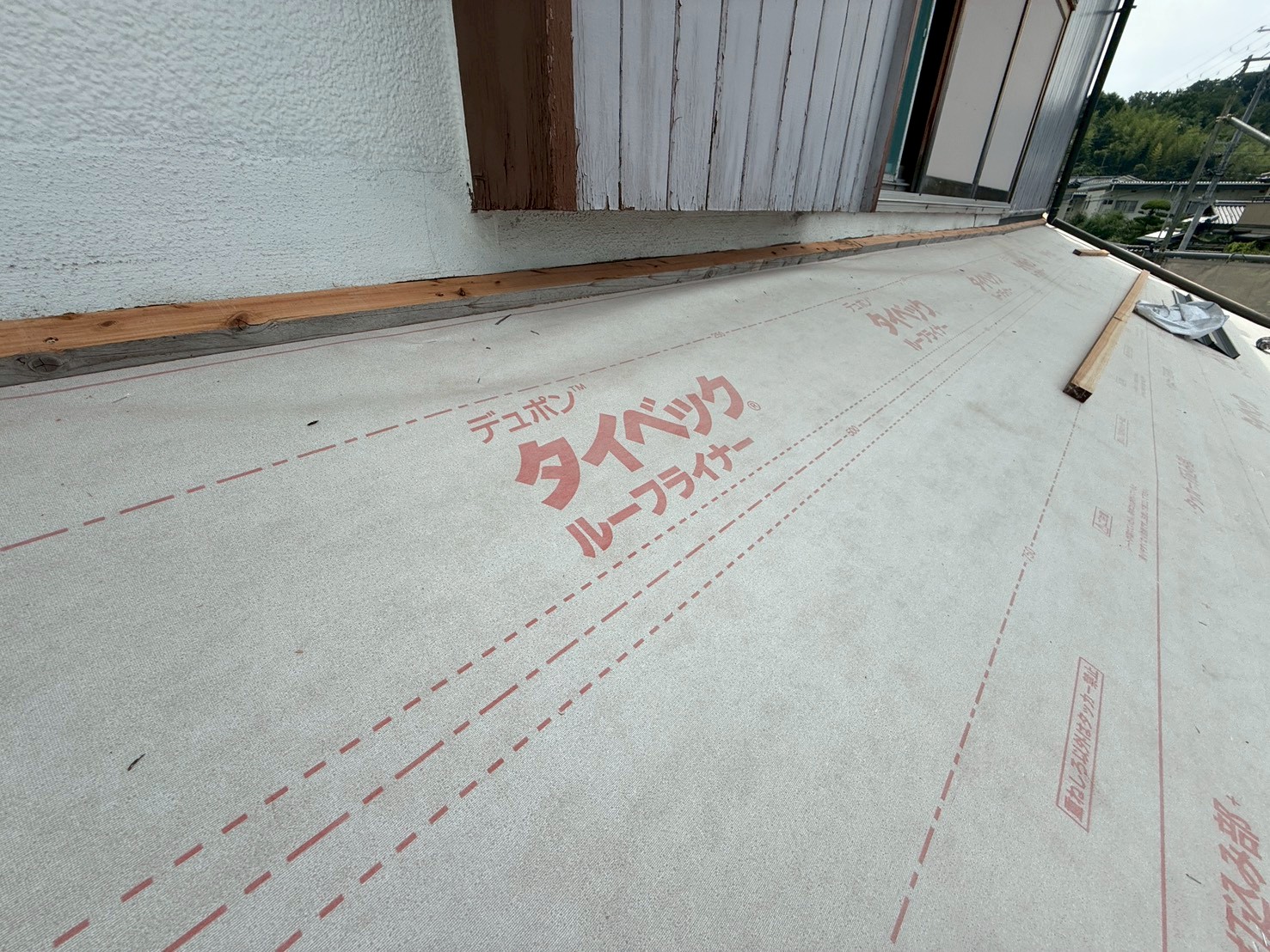 屋根ふき直し工事
