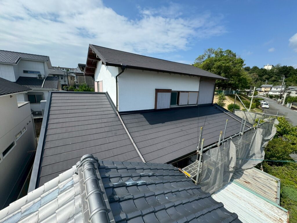 R8.7/13~7/21　奈良市　K様邸　屋根ふき直し工事