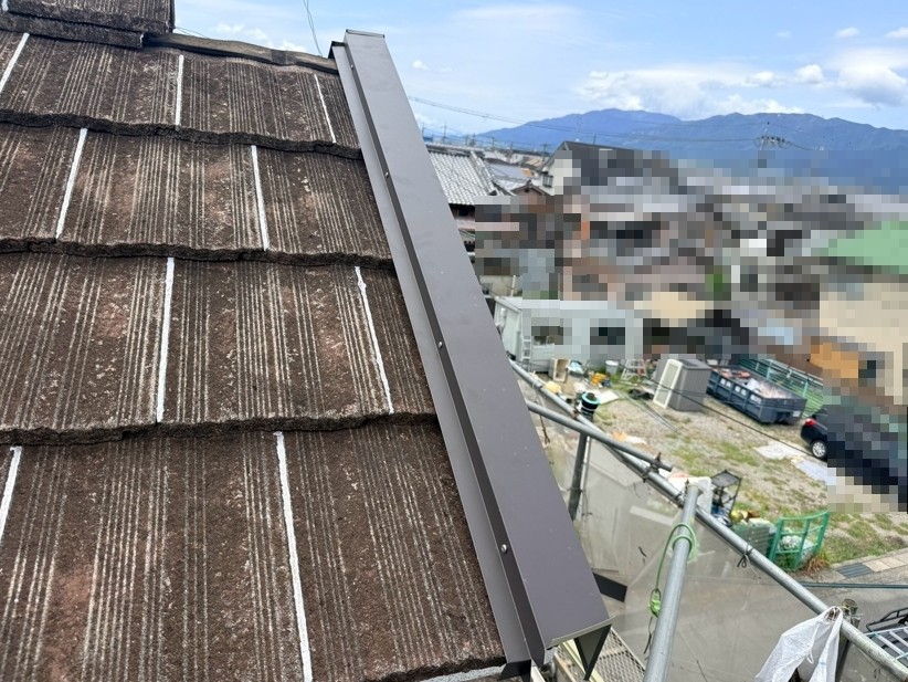 ケラバ交換工事