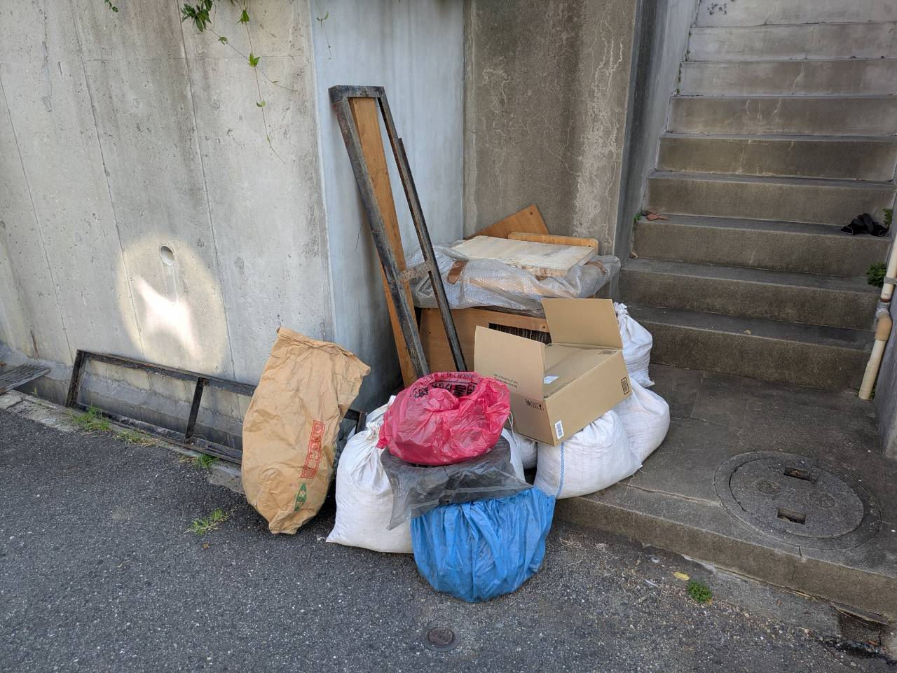 ガレージ上防水改修工事