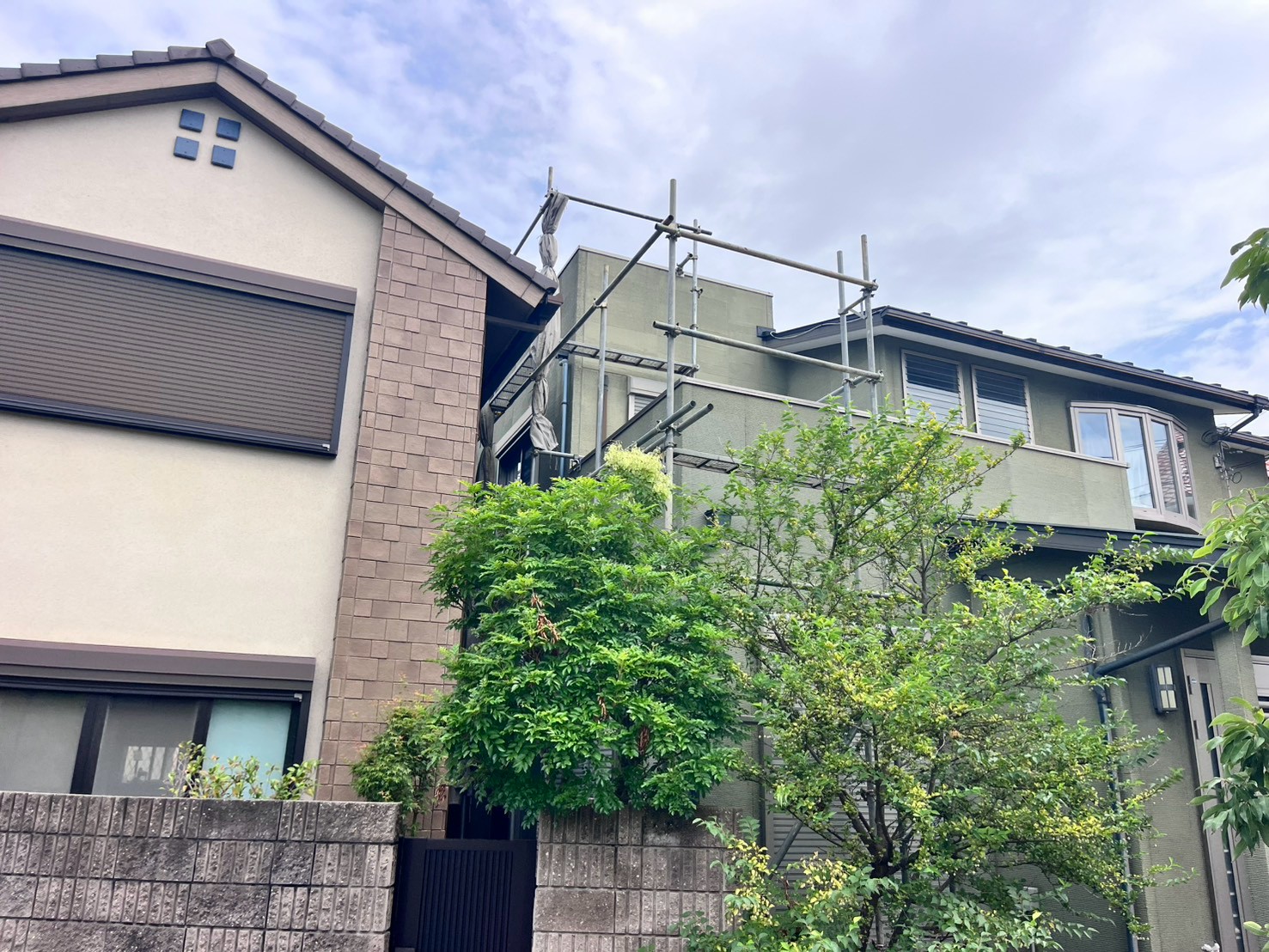 足場工事
