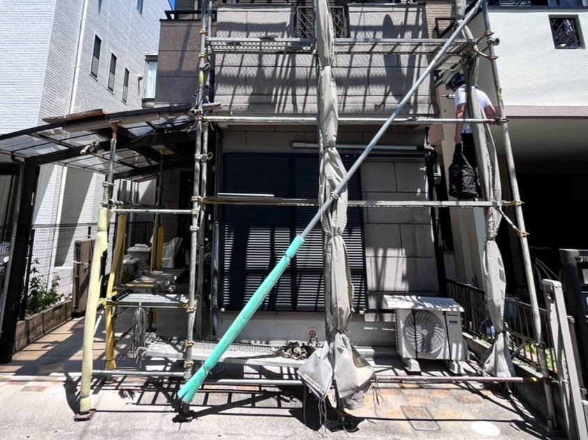 足場工事