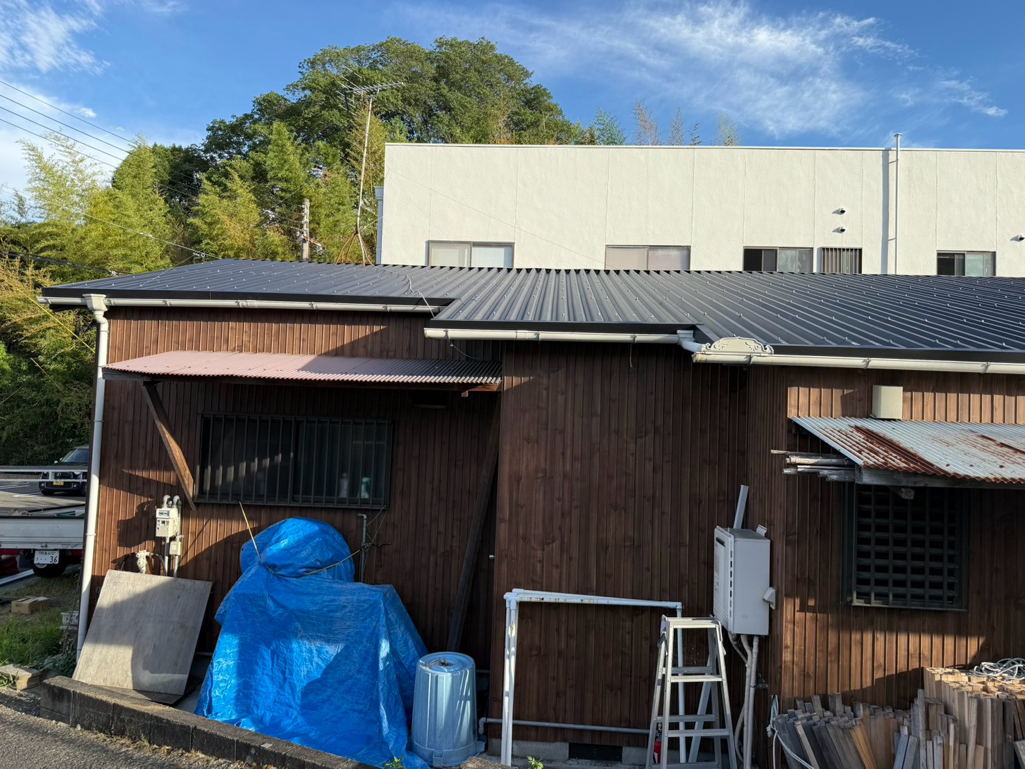 屋根カバー工事