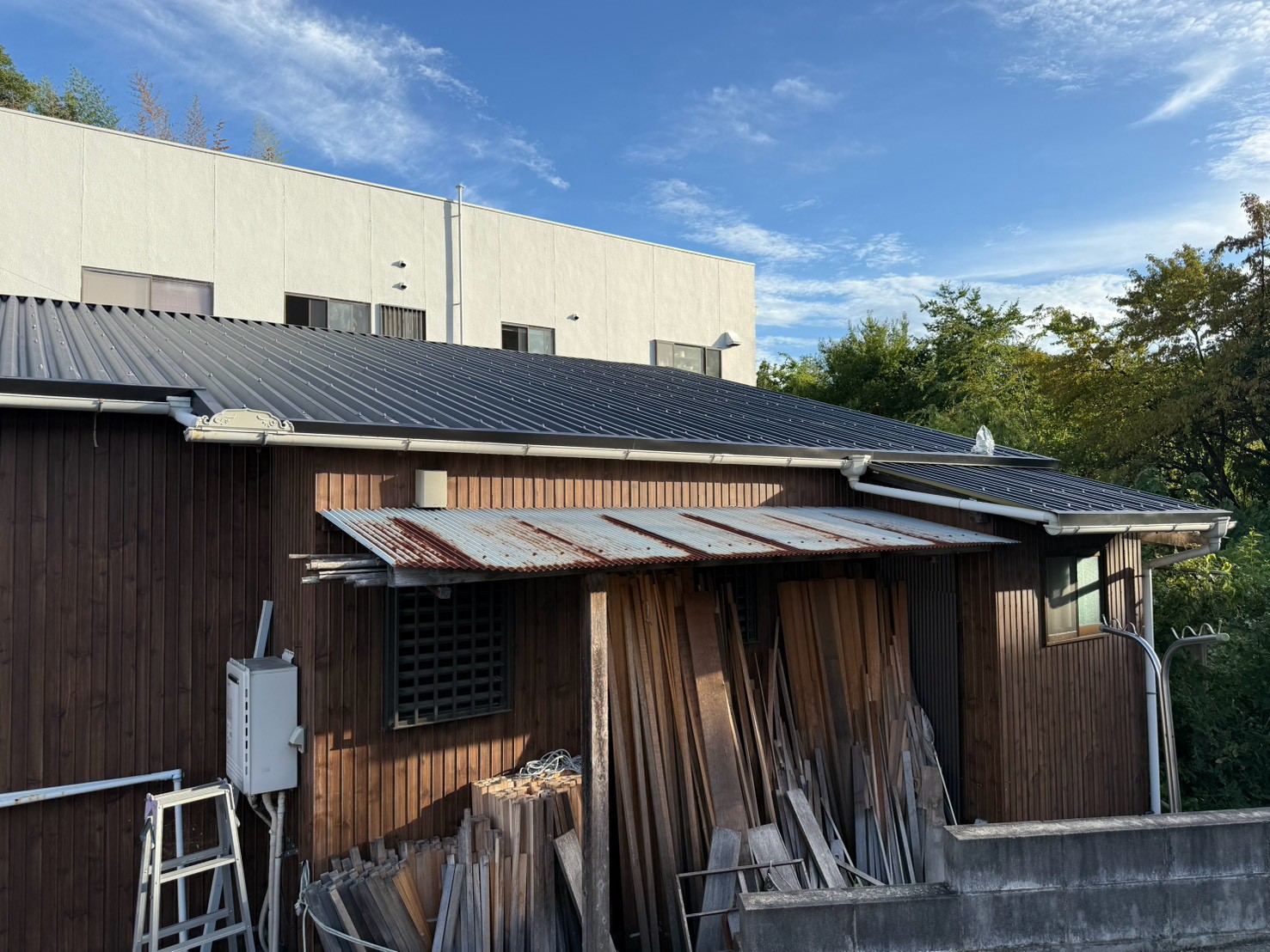 屋根カバー工事