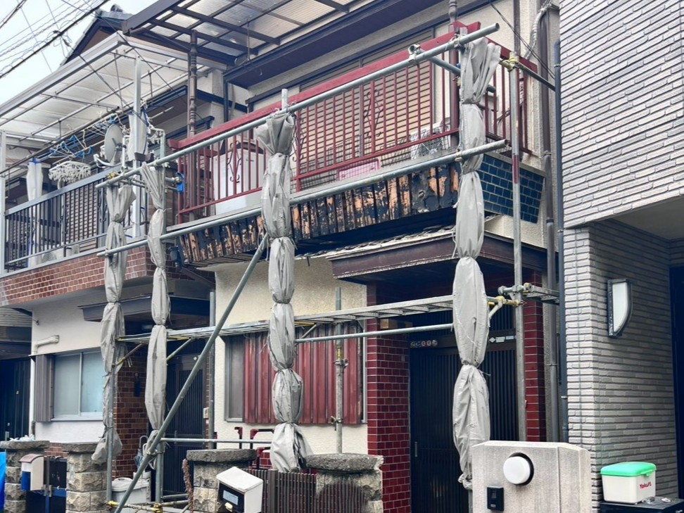 足場工事