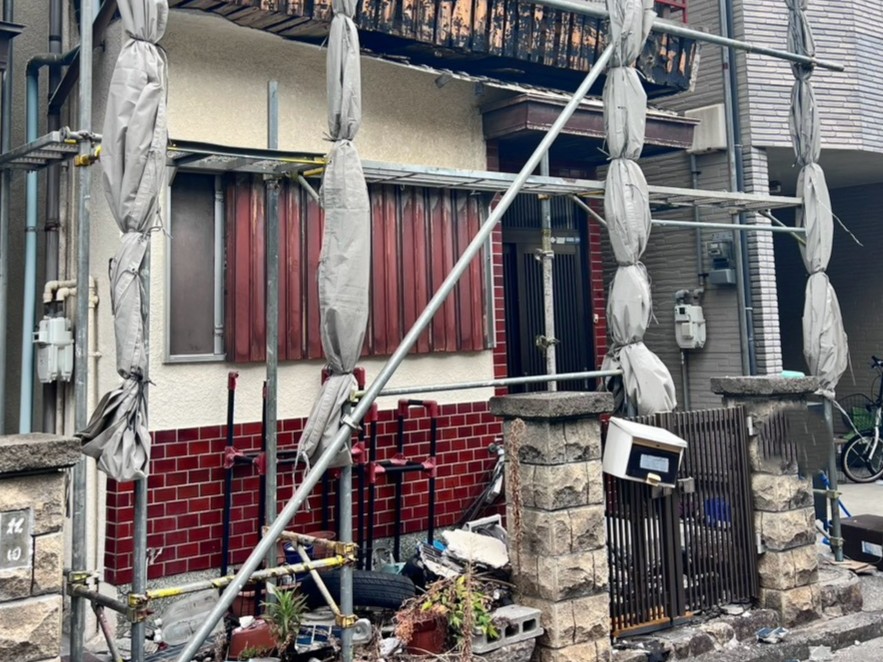 足場工事