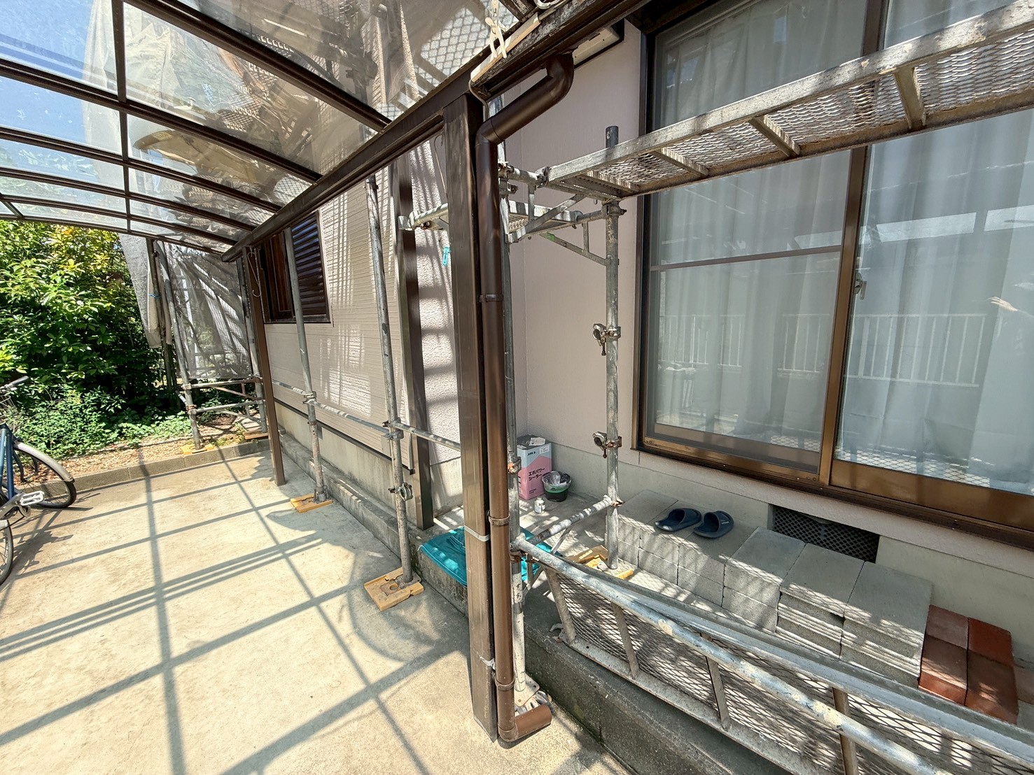 雨とい掛け替え工事