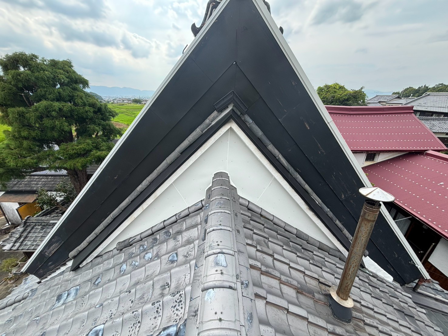 R8.8/24~8/29　桜井市　K様邸　屋根修理工事