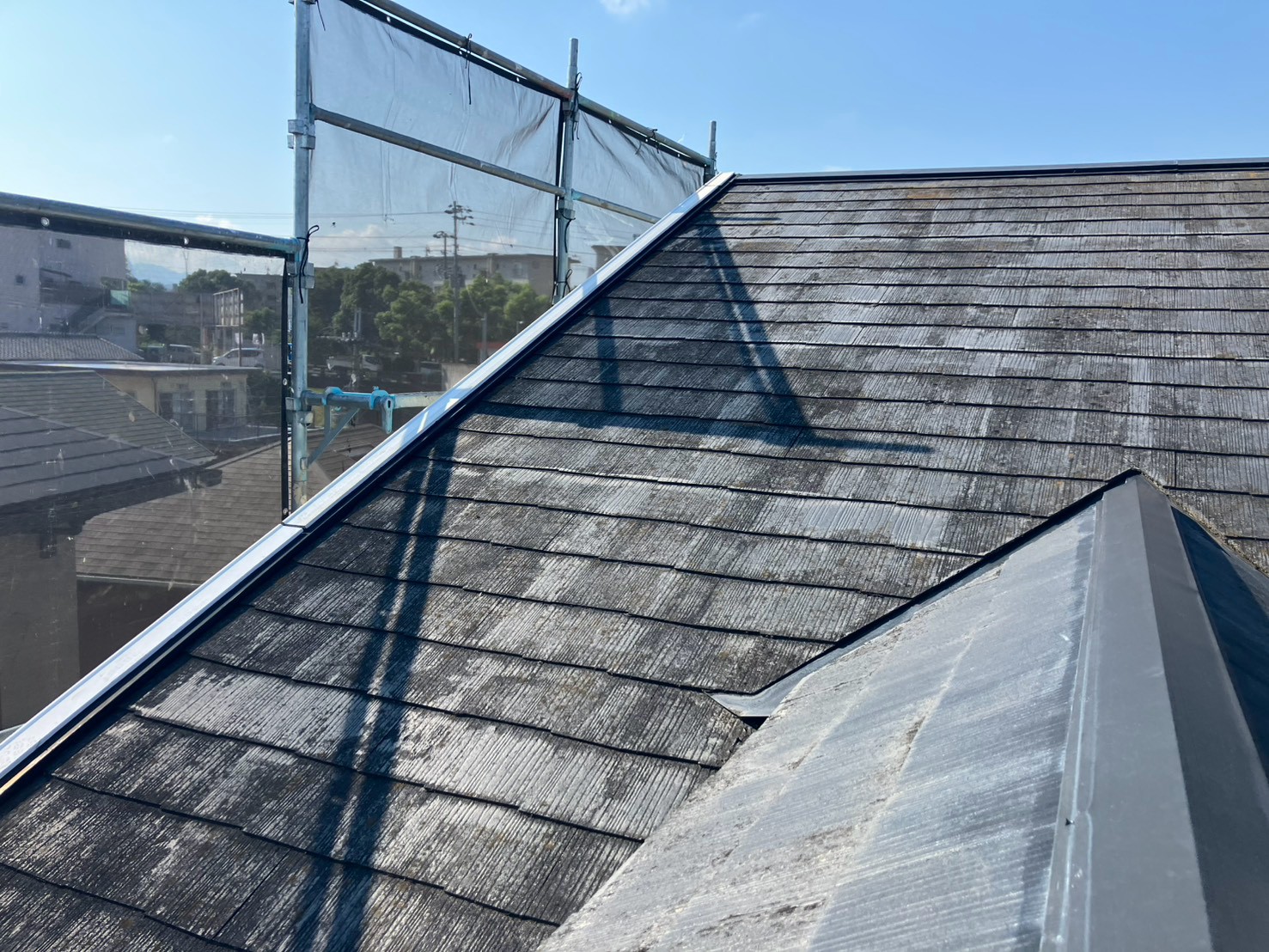 屋根改修工事