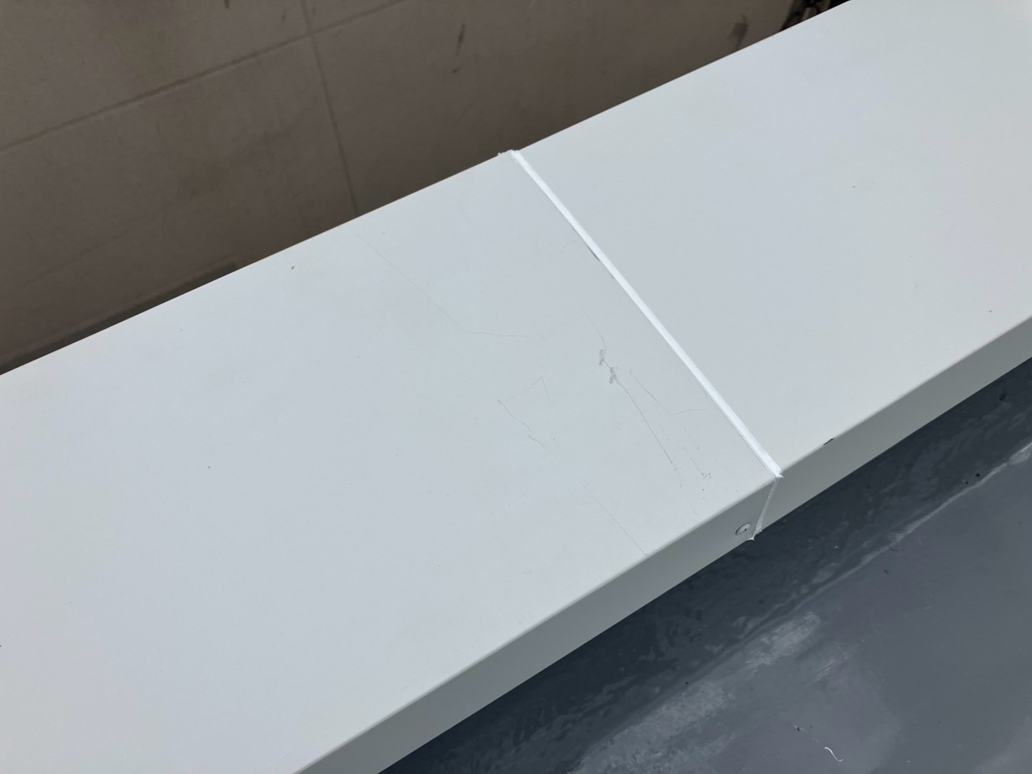屋上板金笠木交換工事