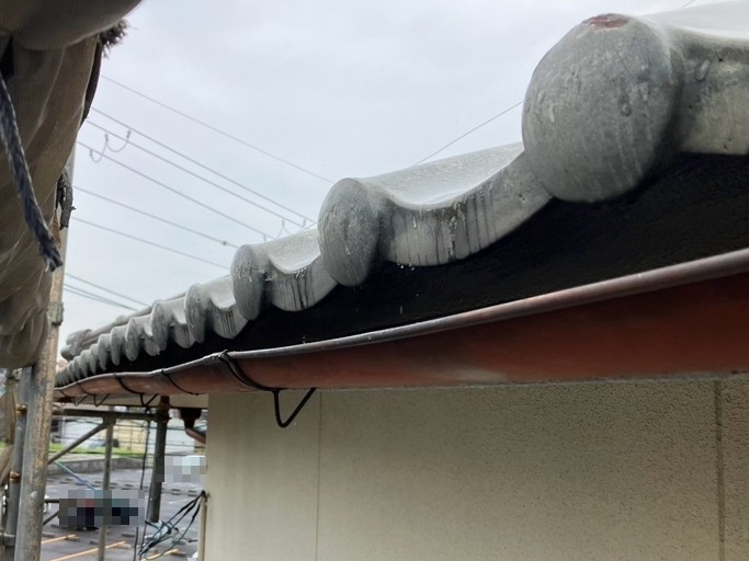 雨とい修理工事