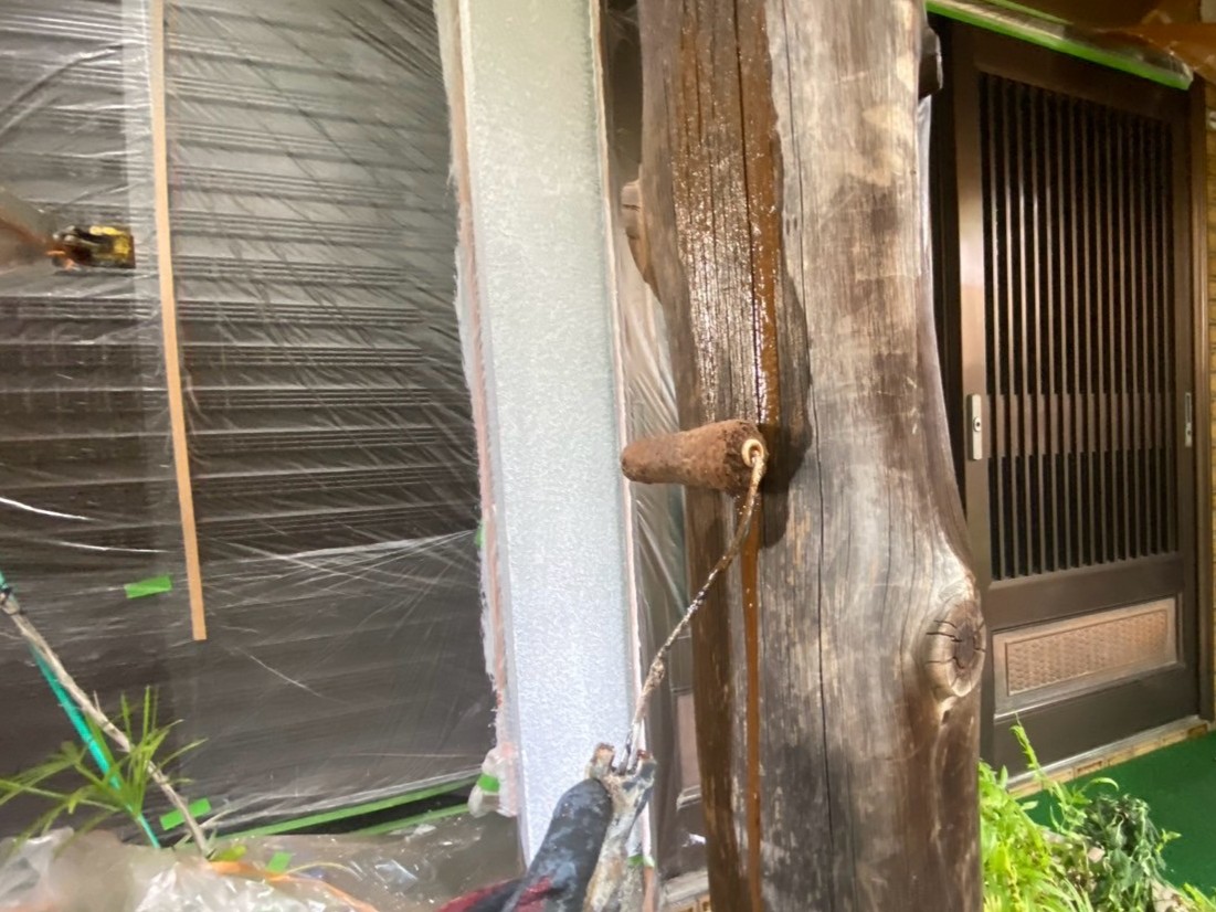 塗装工事（付帯部分）