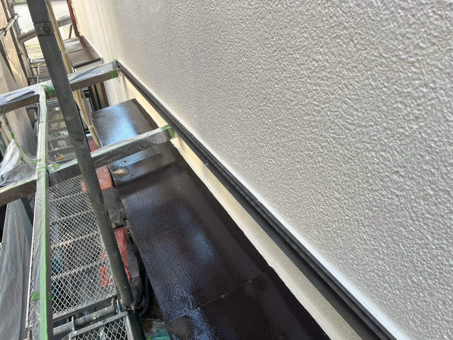 付帯部塗装工事