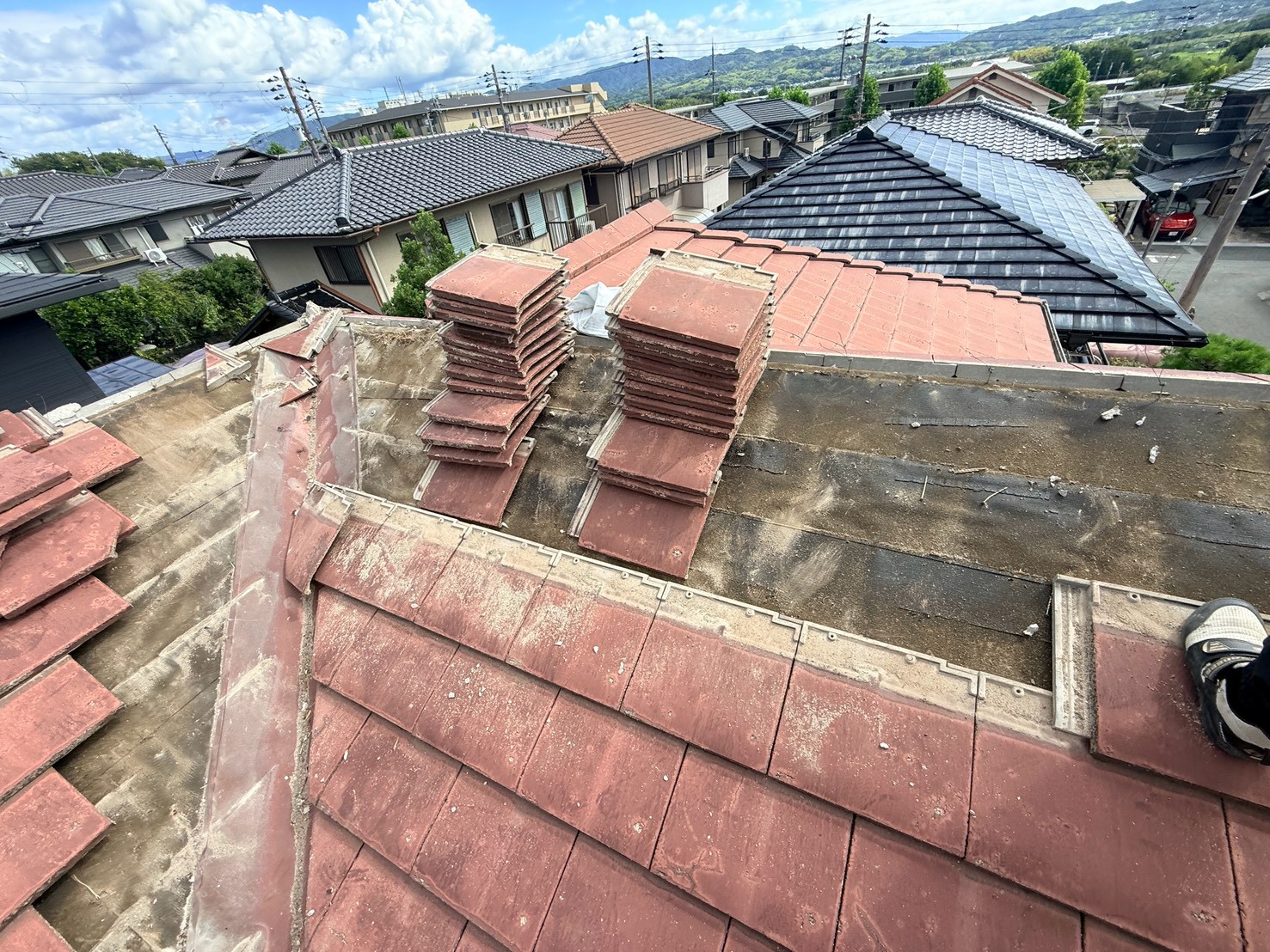 屋根葺き替え工事