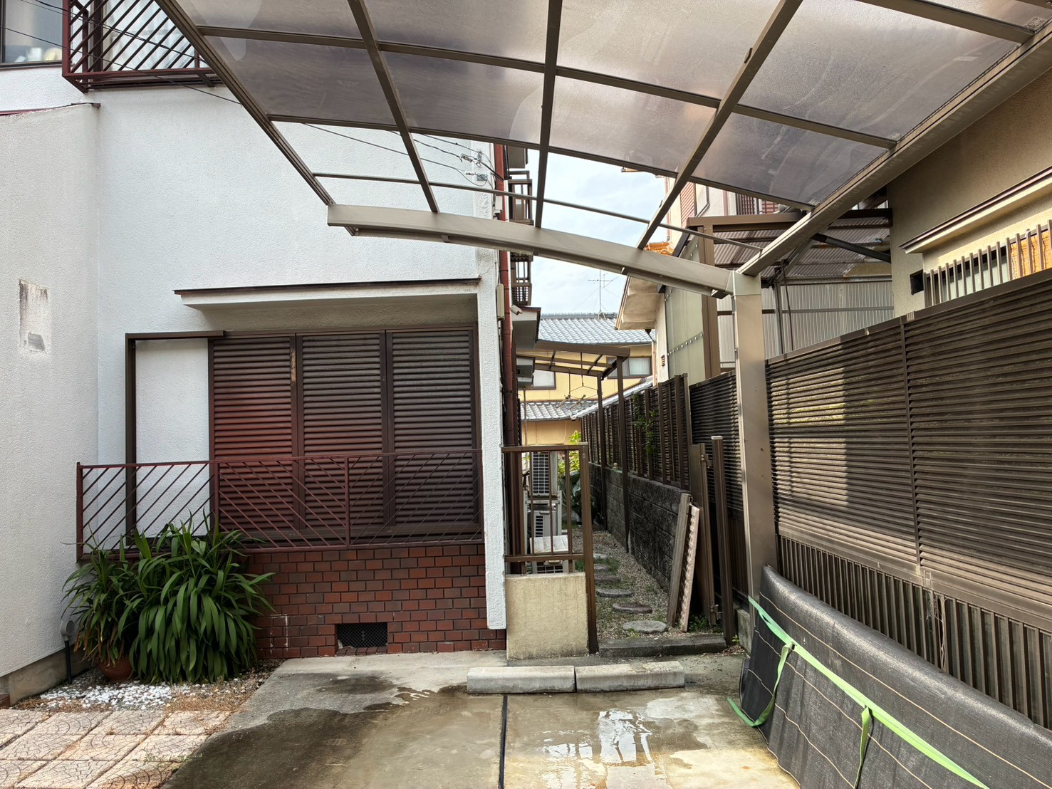 屋根脱着工事