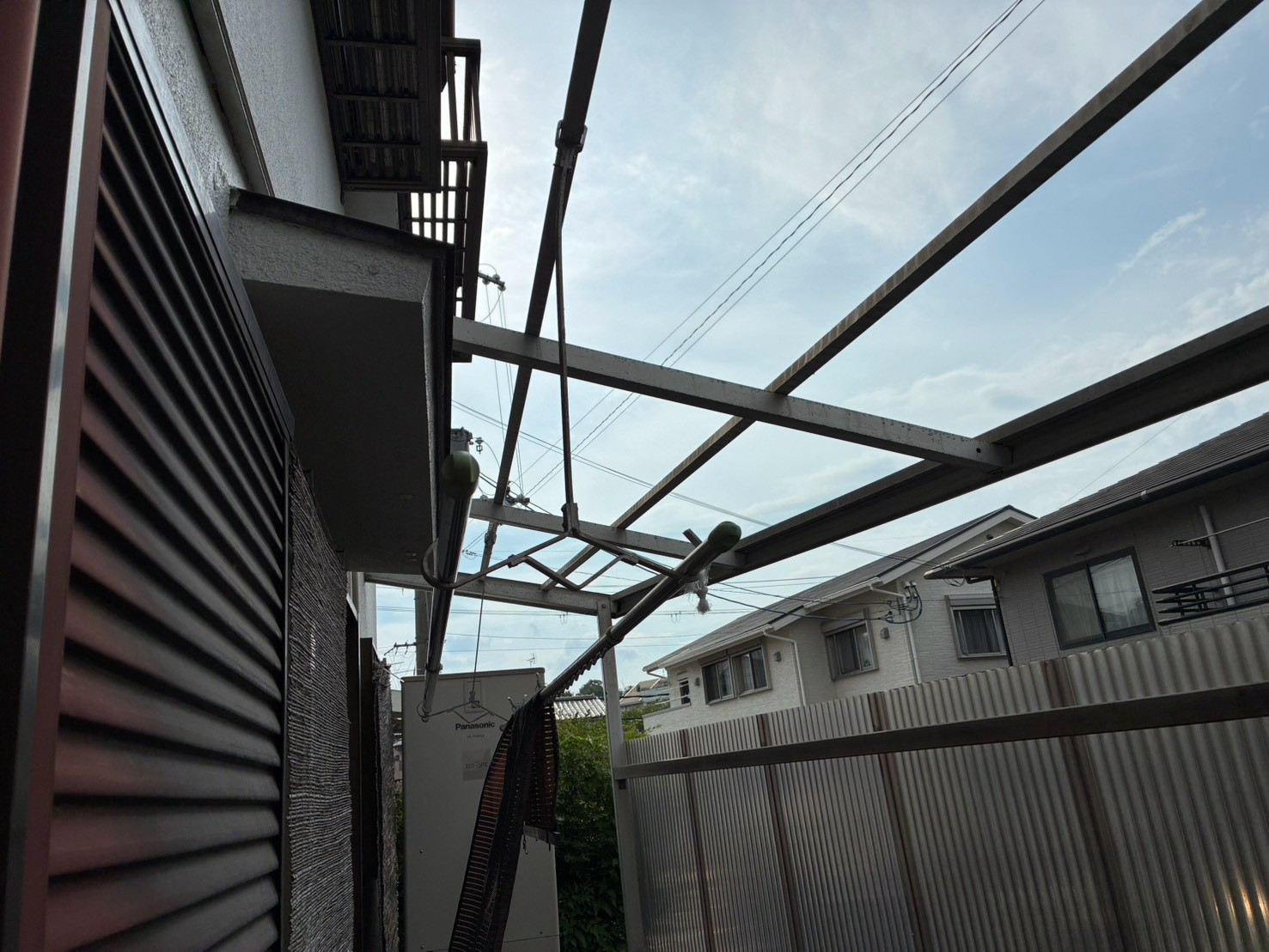 屋根脱着工事
