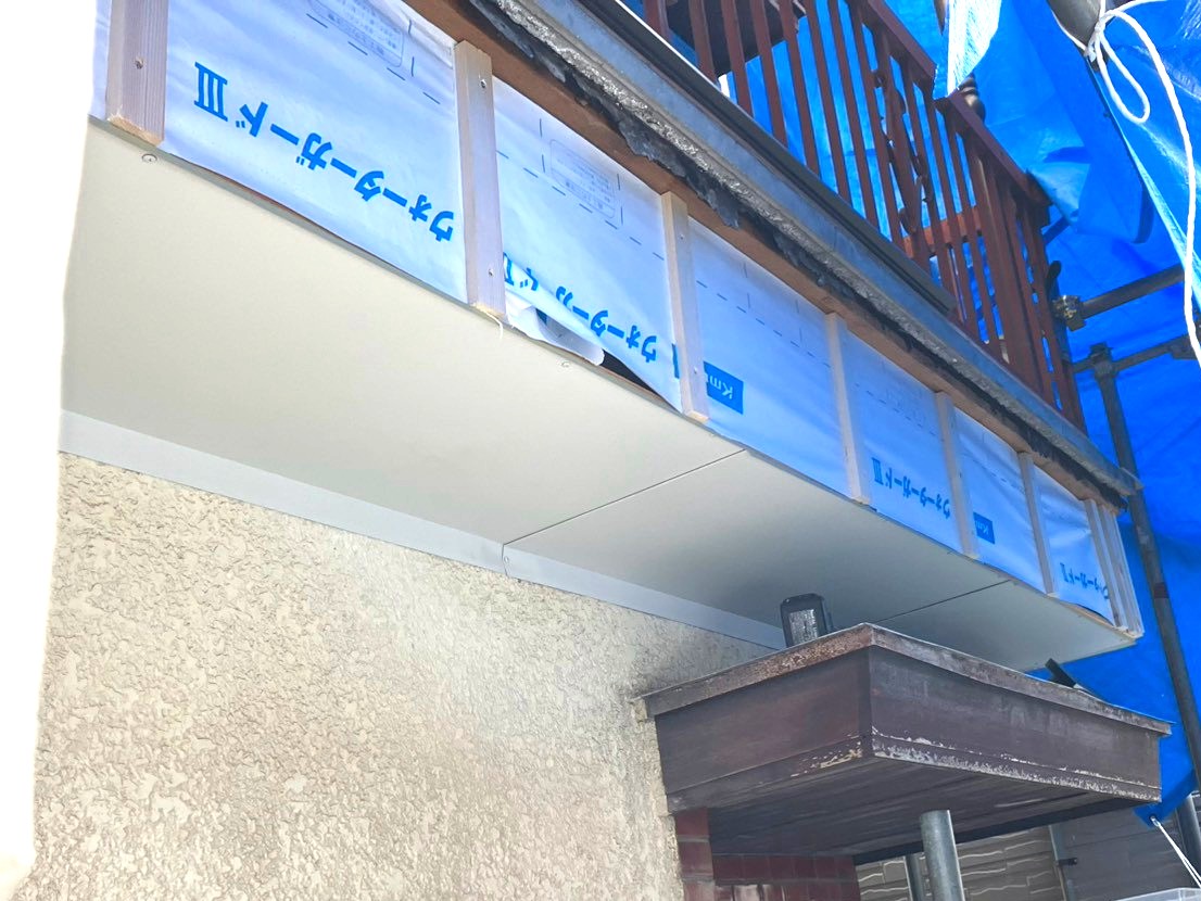 外壁修理工事