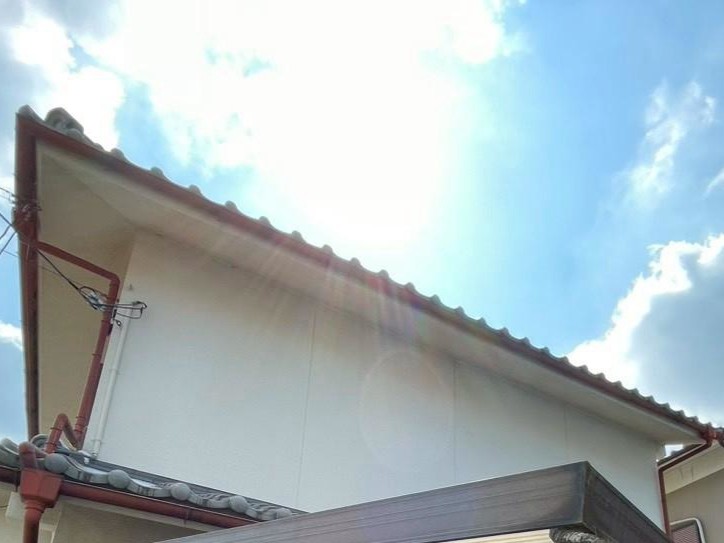雨とい修理工事