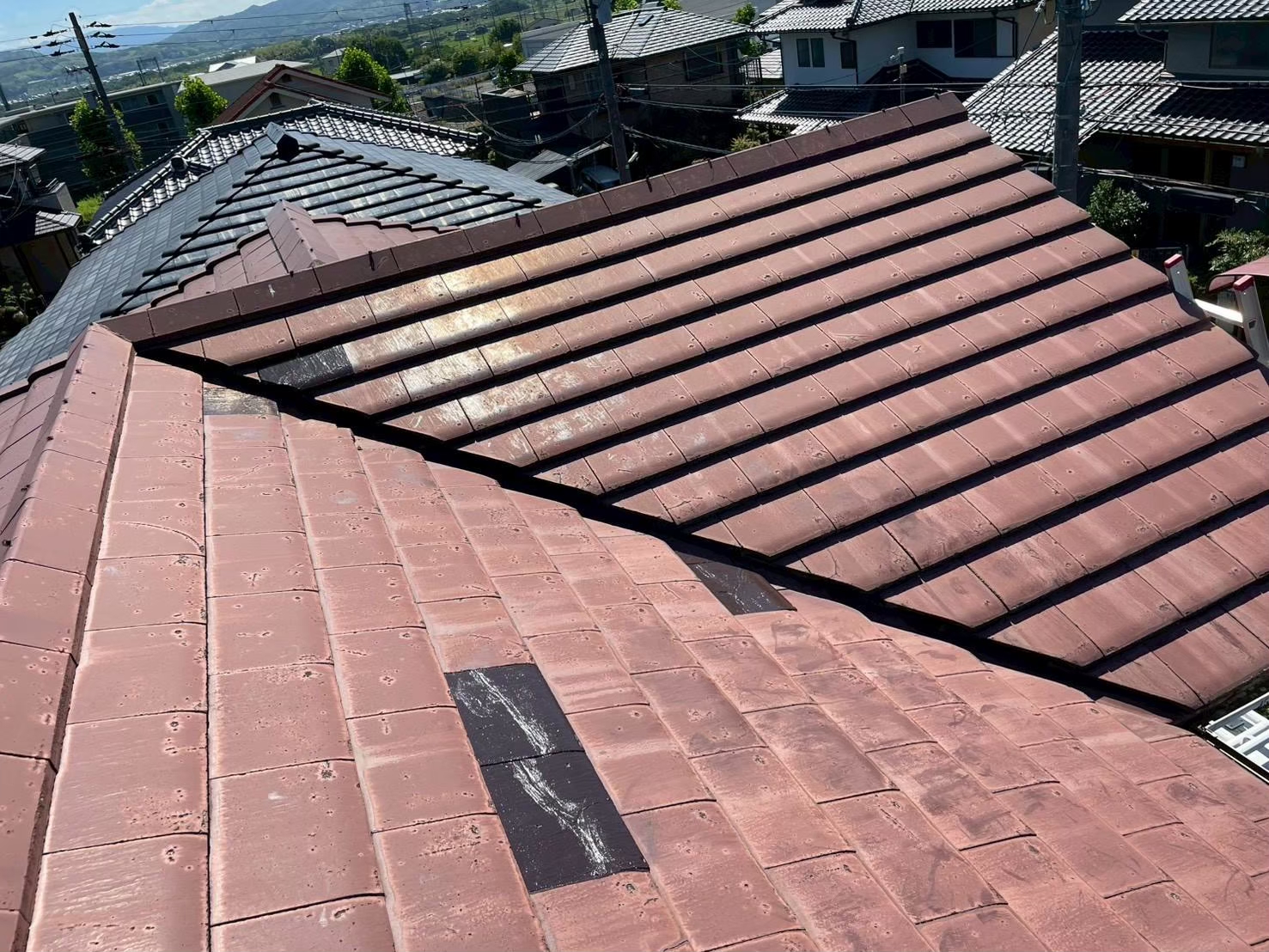 R8.9/1～9/7　 木津川市　北出様邸　屋根修理工事