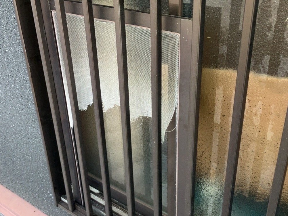 網戸張り替え