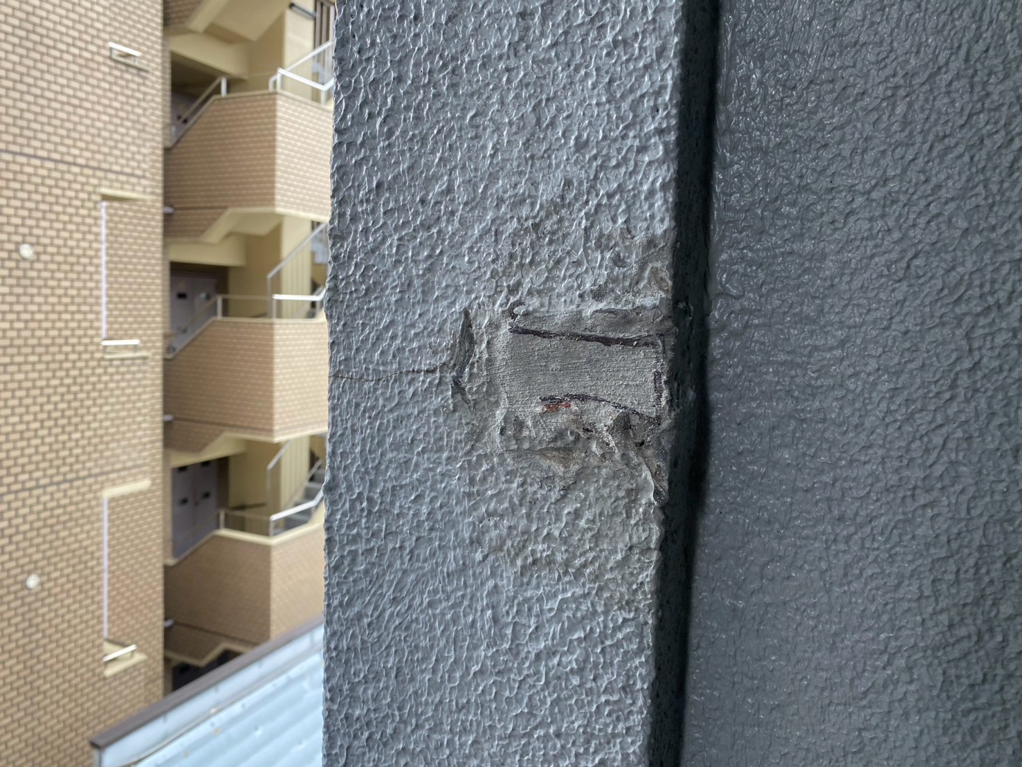 手すり改修工事