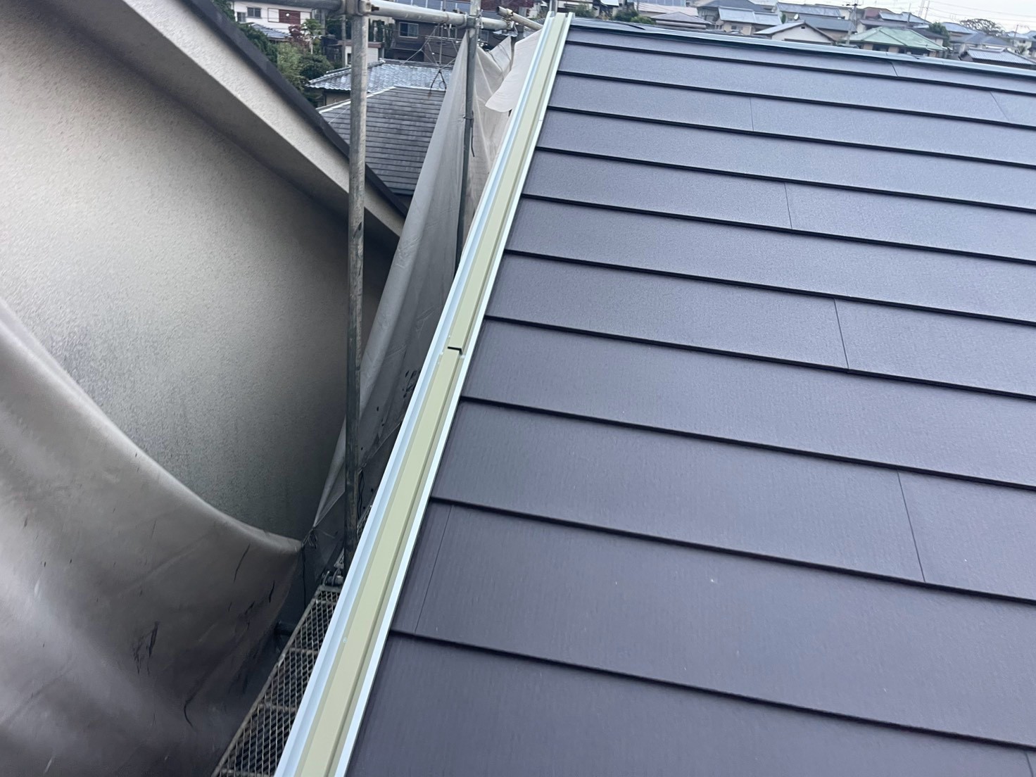 屋根葺き替え工事(大屋根)