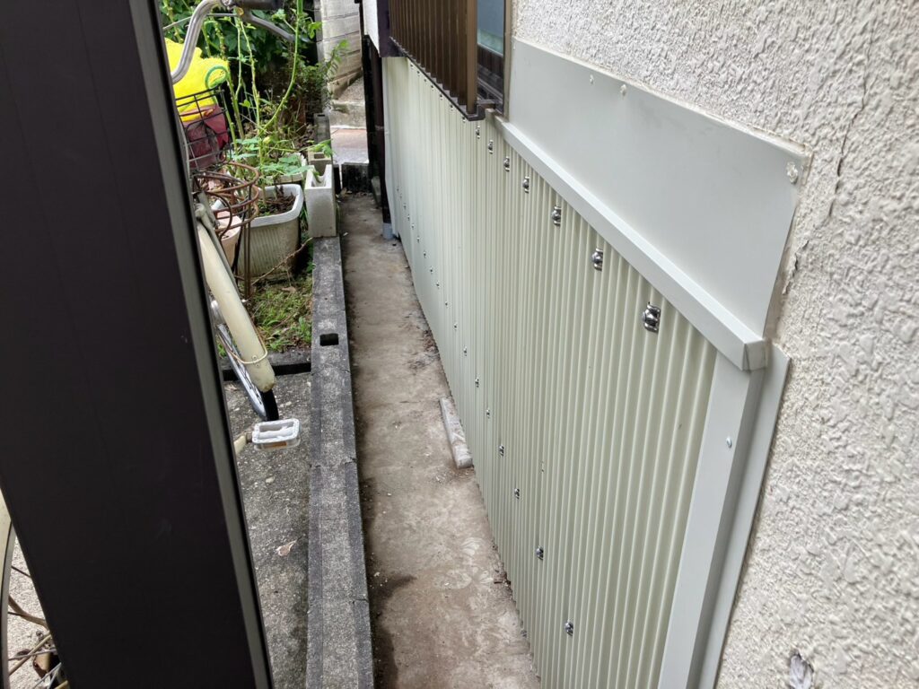 R8.９/30~10/1　大和高田市　F様邸　外壁補修工事