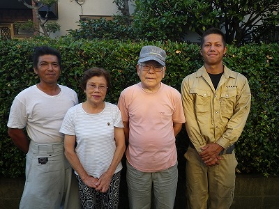 屋根工事完了