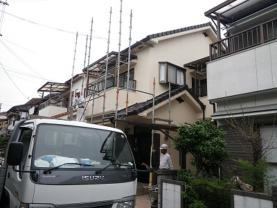 足場工事
