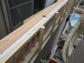 ベランダ下地工事