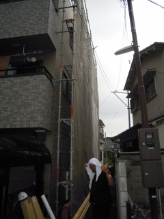 足場工事