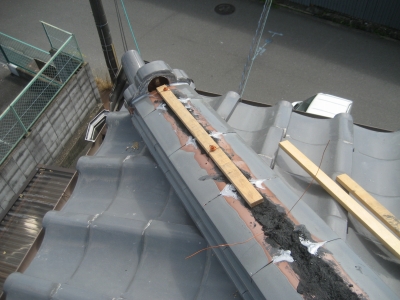 積み替え工事