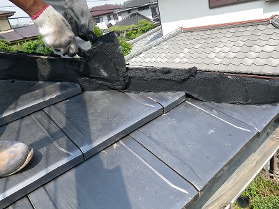 下屋本体工事