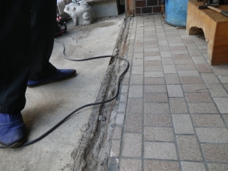 下地工事