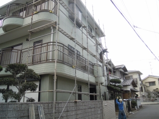 足場工事