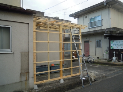 下地工事