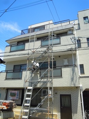 足場工事
