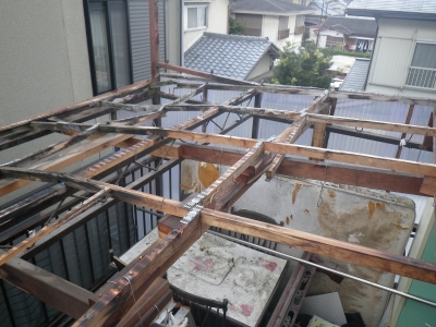 下地工事
