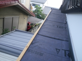 下屋工事