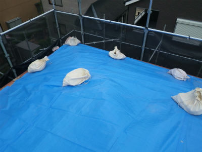 屋根葺き替え工事