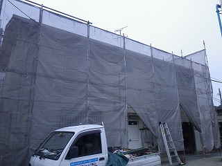 足場工事