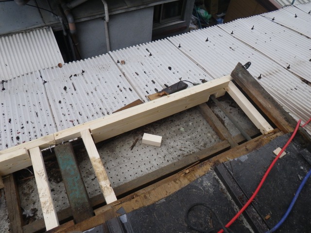 下屋工事