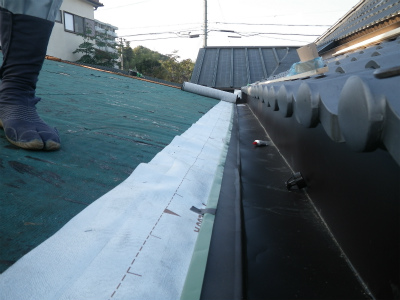谷入替え工事