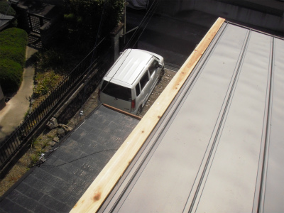屋根工事（カバー工法）
