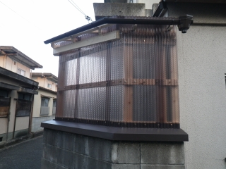 物置屋根工事
